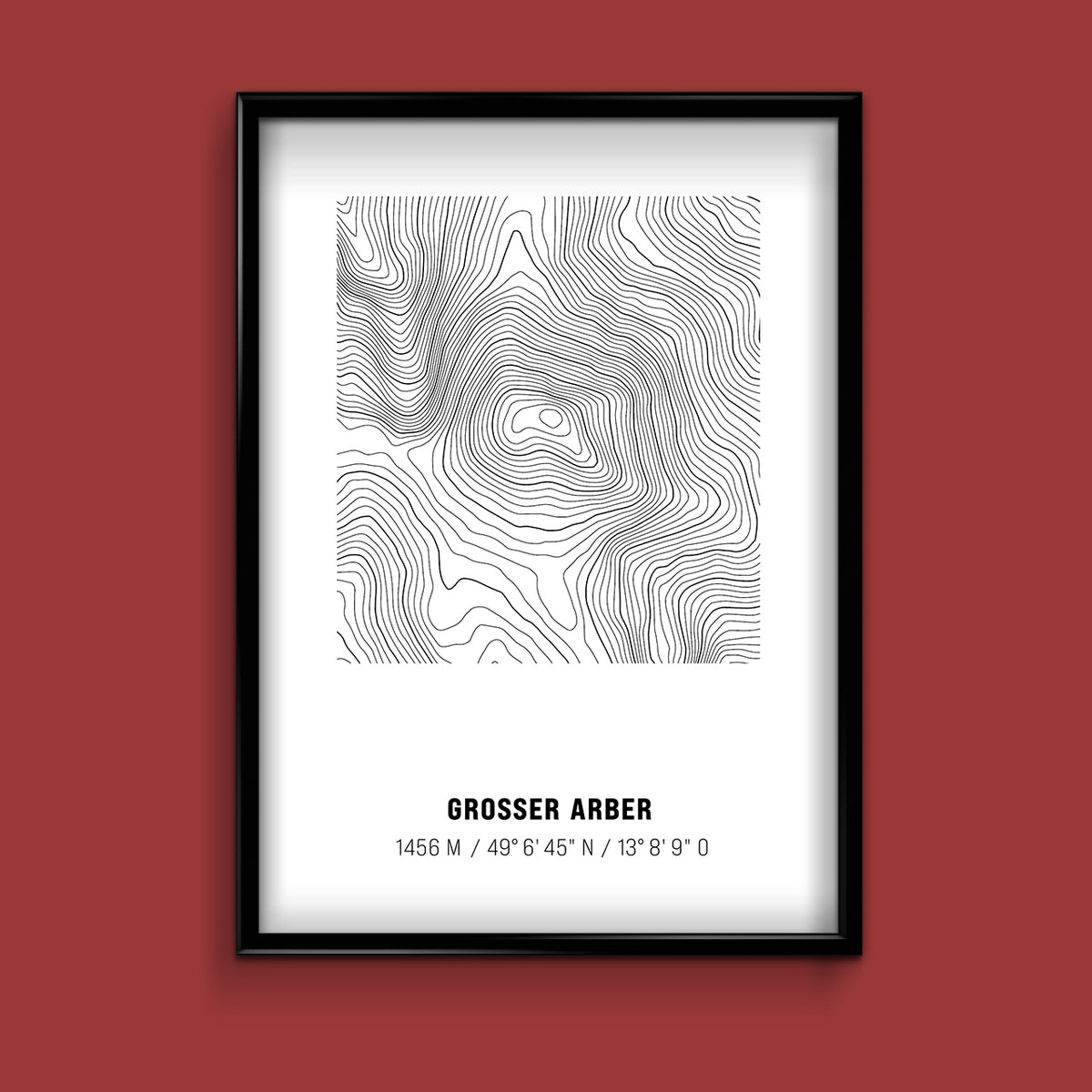 Poster "Großer Arber"