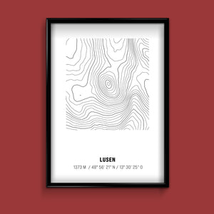 Poster "Lusen"