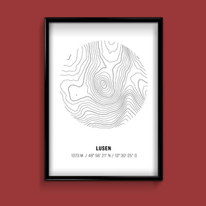 Poster "Lusen"