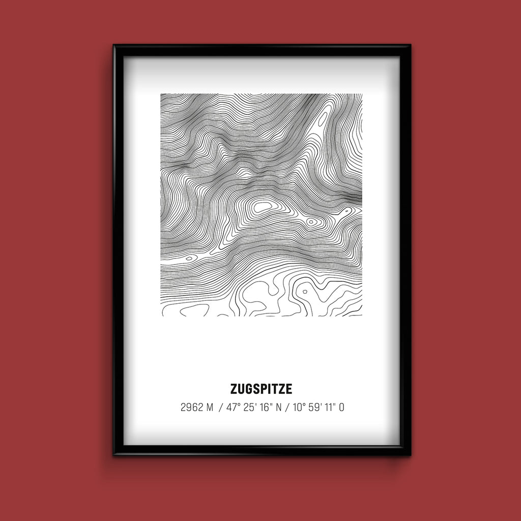 Poster "Zugspitze"