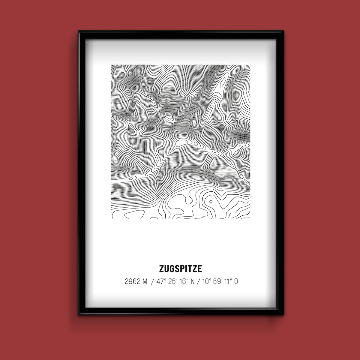 Poster "Zugspitze"