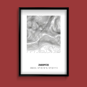 Poster "Zugspitze"