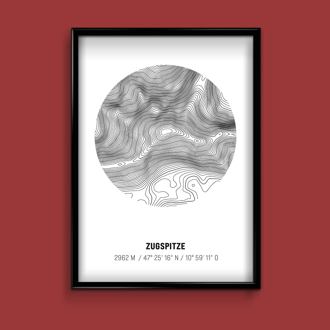 Poster "Zugspitze"