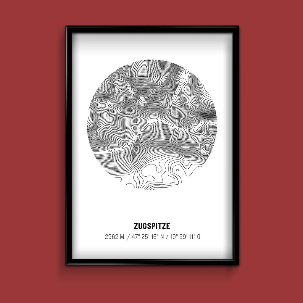 Poster "Zugspitze"