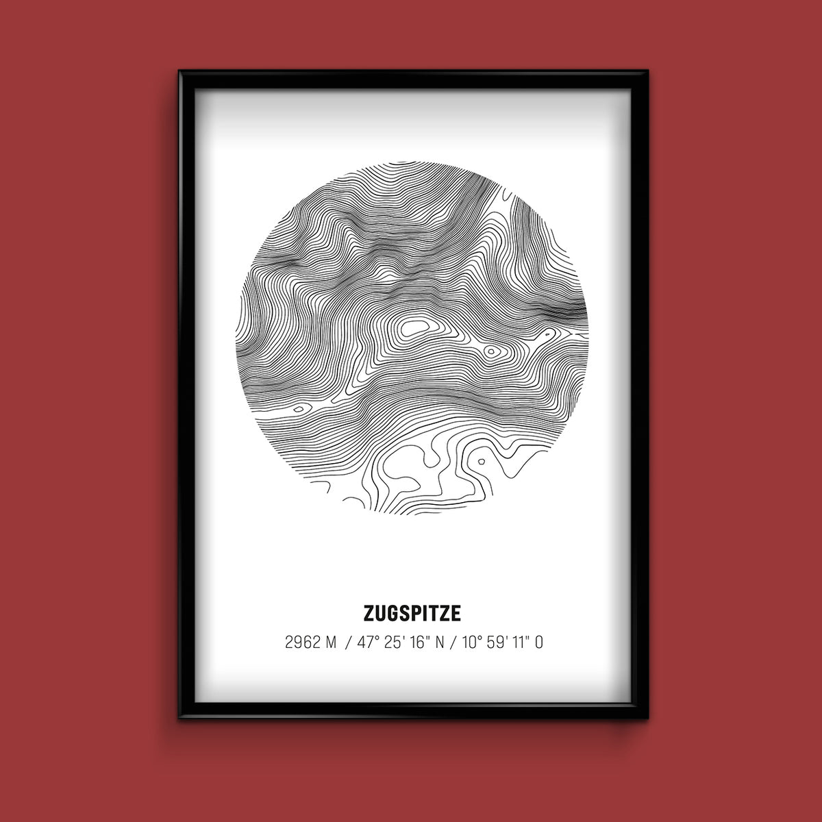 Poster "Zugspitze"