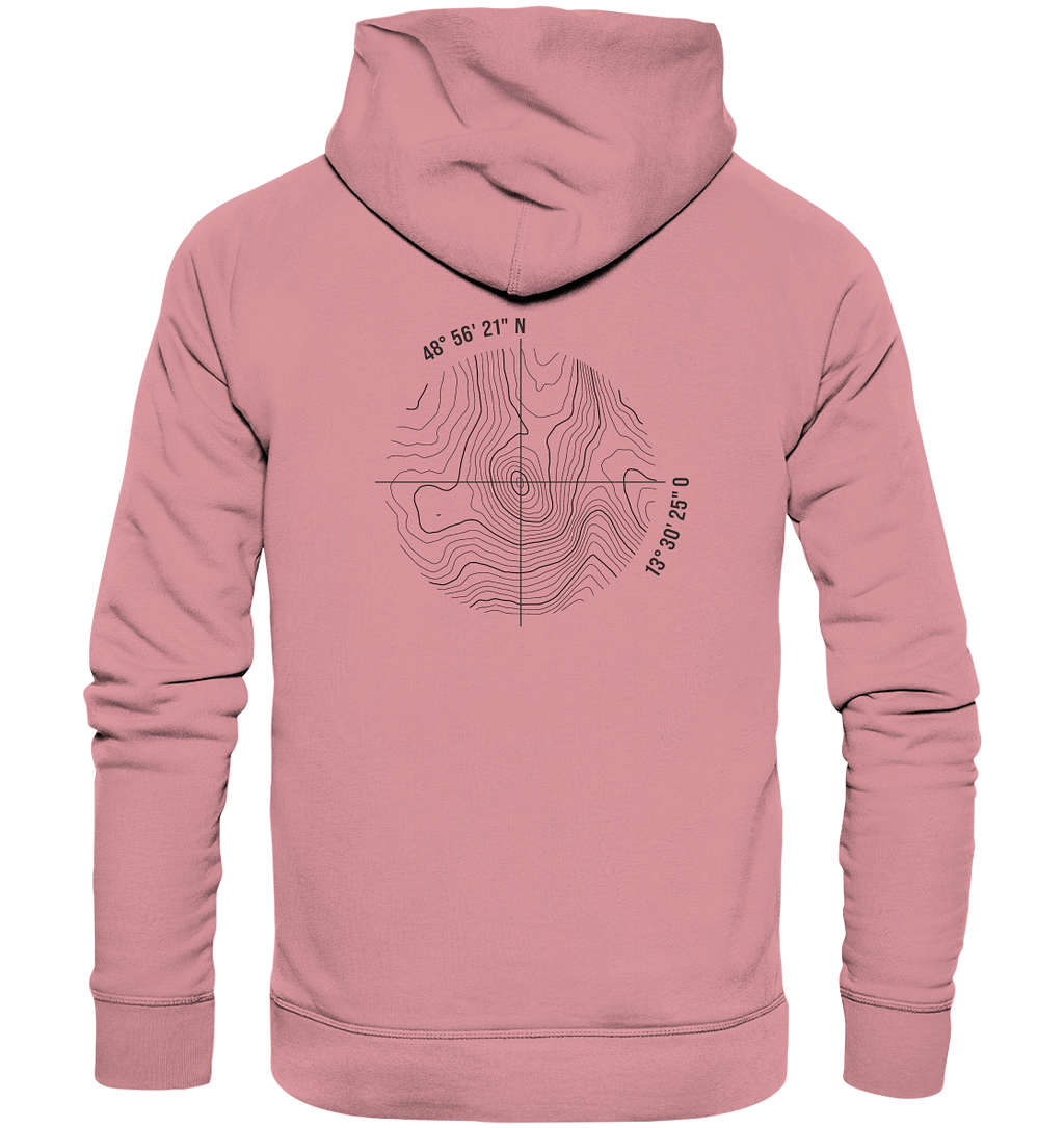 Hoodie "Topografie Lusen"
