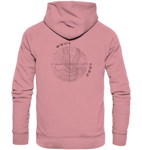 Hoodie "Topografie Lusen"