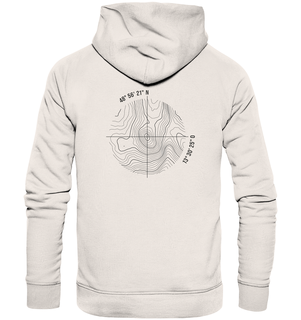 Hoodie "Topografie Lusen"