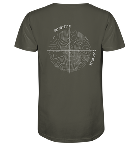 T-Shirt "Topografie Lusen" (Dark)