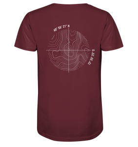 T-Shirt "Topografie Lusen" (Dark)