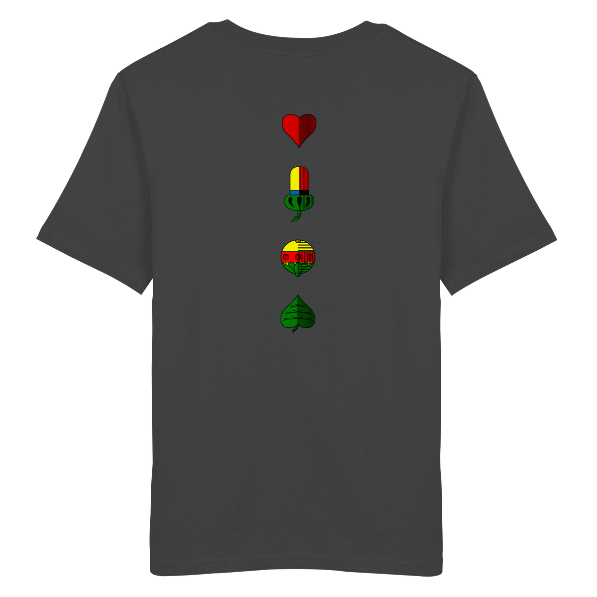T-Shirt "Alle Farben Rücken"