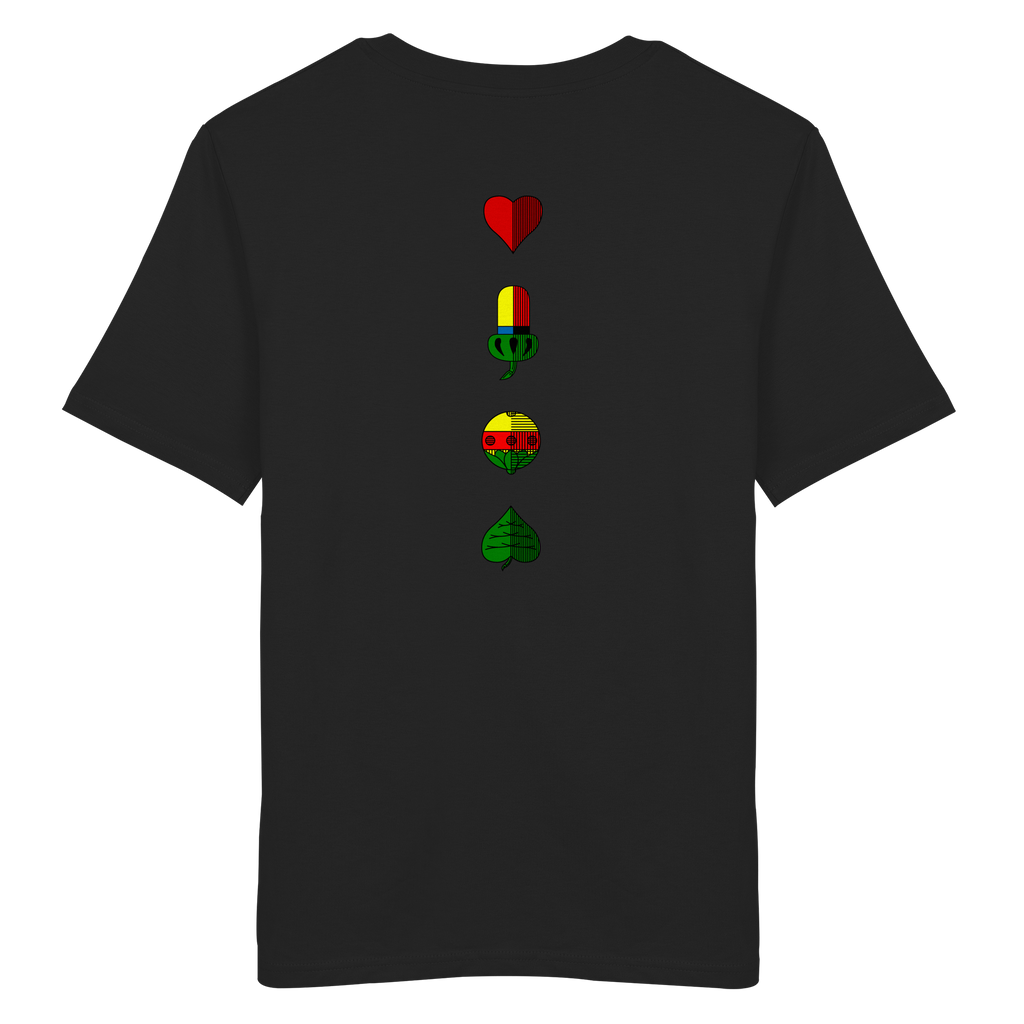 T-Shirt "Alle Farben Rücken"