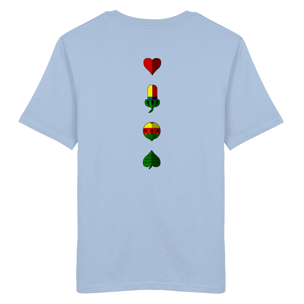 T-Shirt "Alle Farben Rücken"