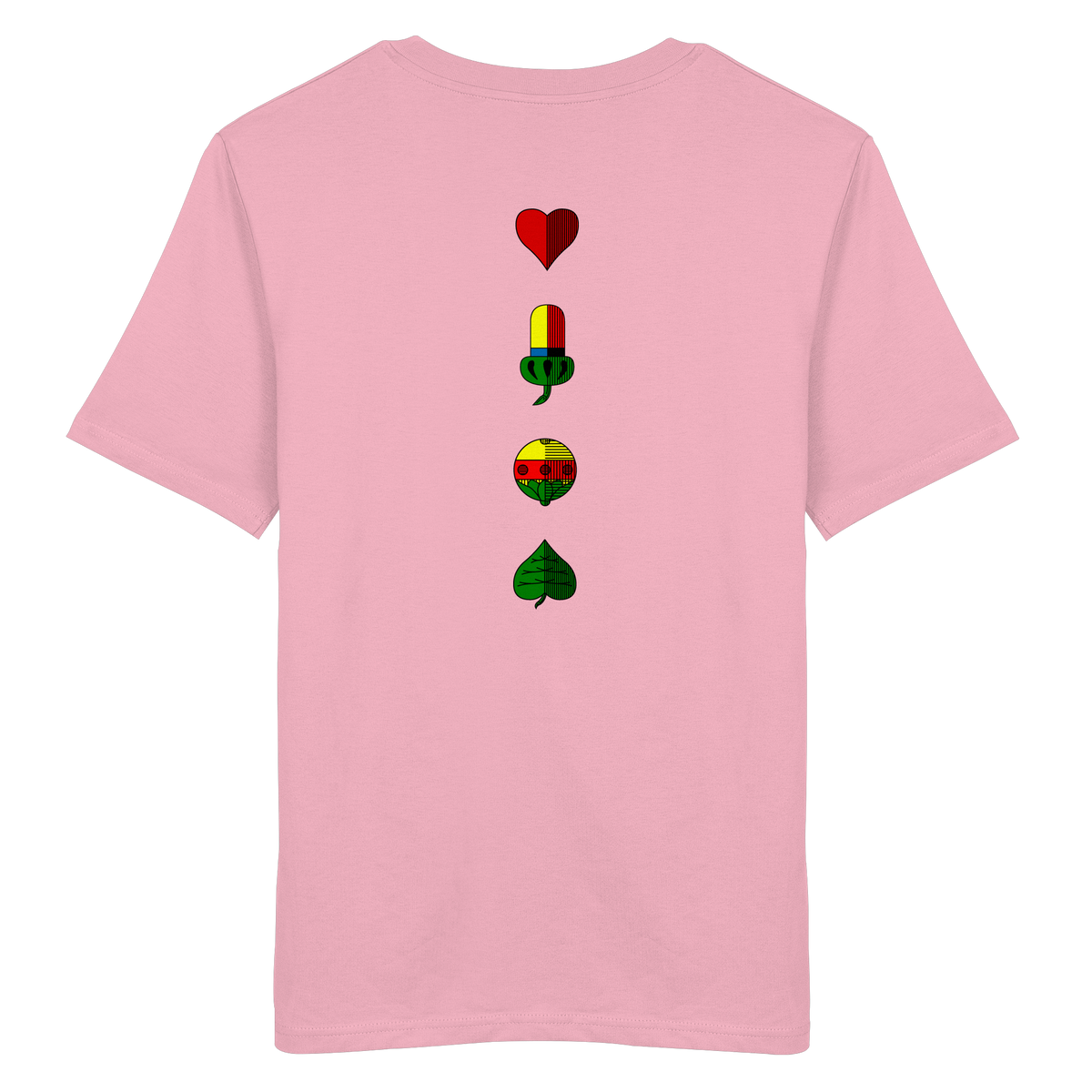 T-Shirt "Alle Farben Rücken"