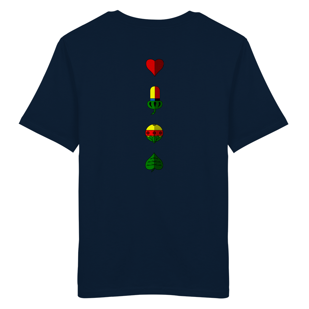 T-Shirt "Alle Farben Rücken"