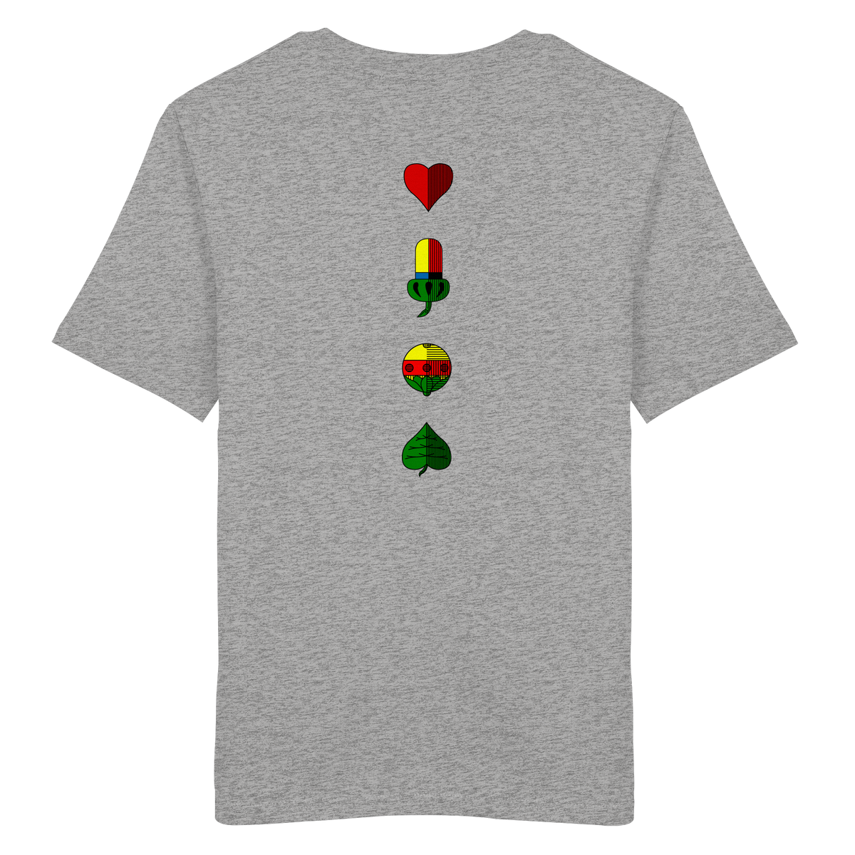 T-Shirt "Alle Farben Rücken"