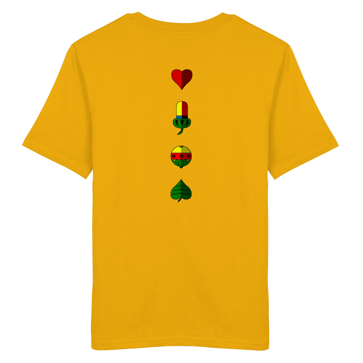 T-Shirt "Alle Farben Rücken"