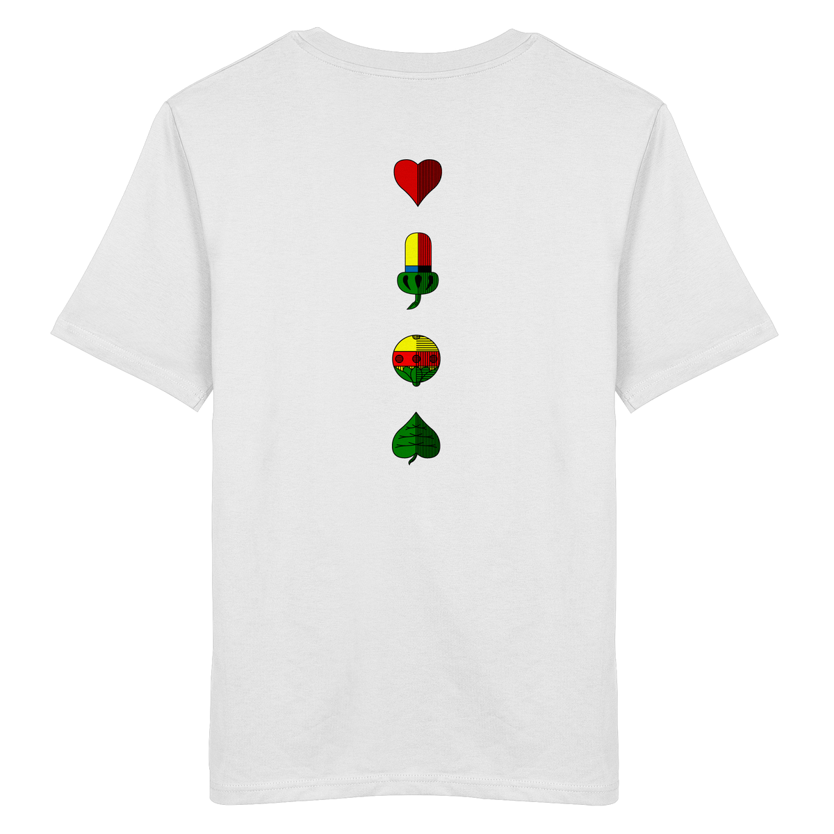 T-Shirt "Alle Farben Rücken"