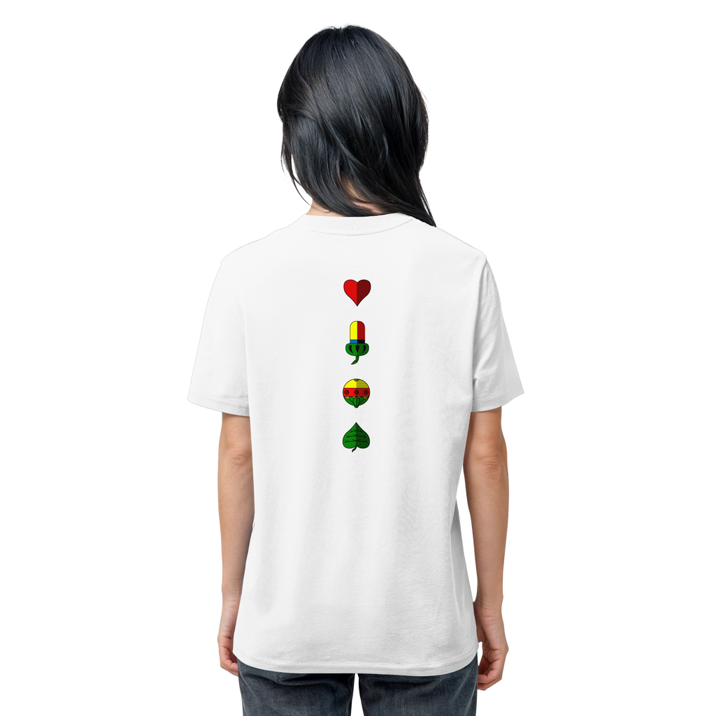 T-Shirt "Alle Farben Rücken"
