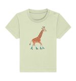 Lade das Bild in den Galerie-Viewer, Giraffe - Baby Organic Shirt
