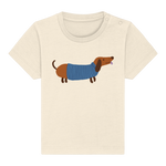 Lade das Bild in den Galerie-Viewer, Dackel - Baby Organic Shirt
