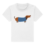 Lade das Bild in den Galerie-Viewer, Dackel - Baby Organic Shirt
