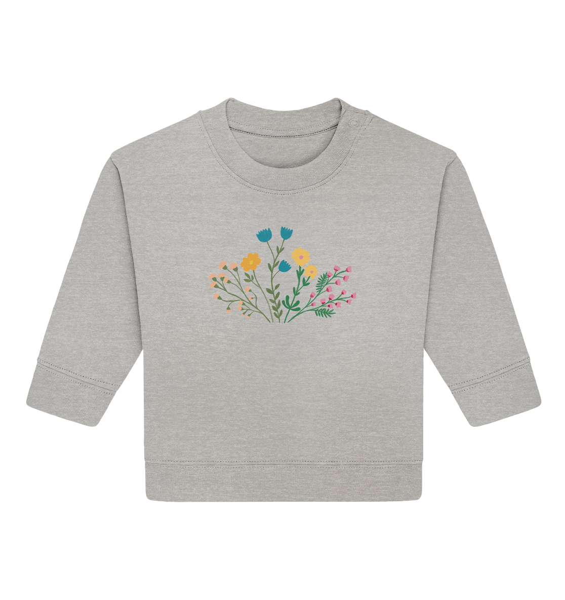 Blumenwiese - Baby Organic Sweatshirt