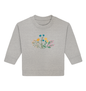 Blumenwiese - Baby Organic Sweatshirt