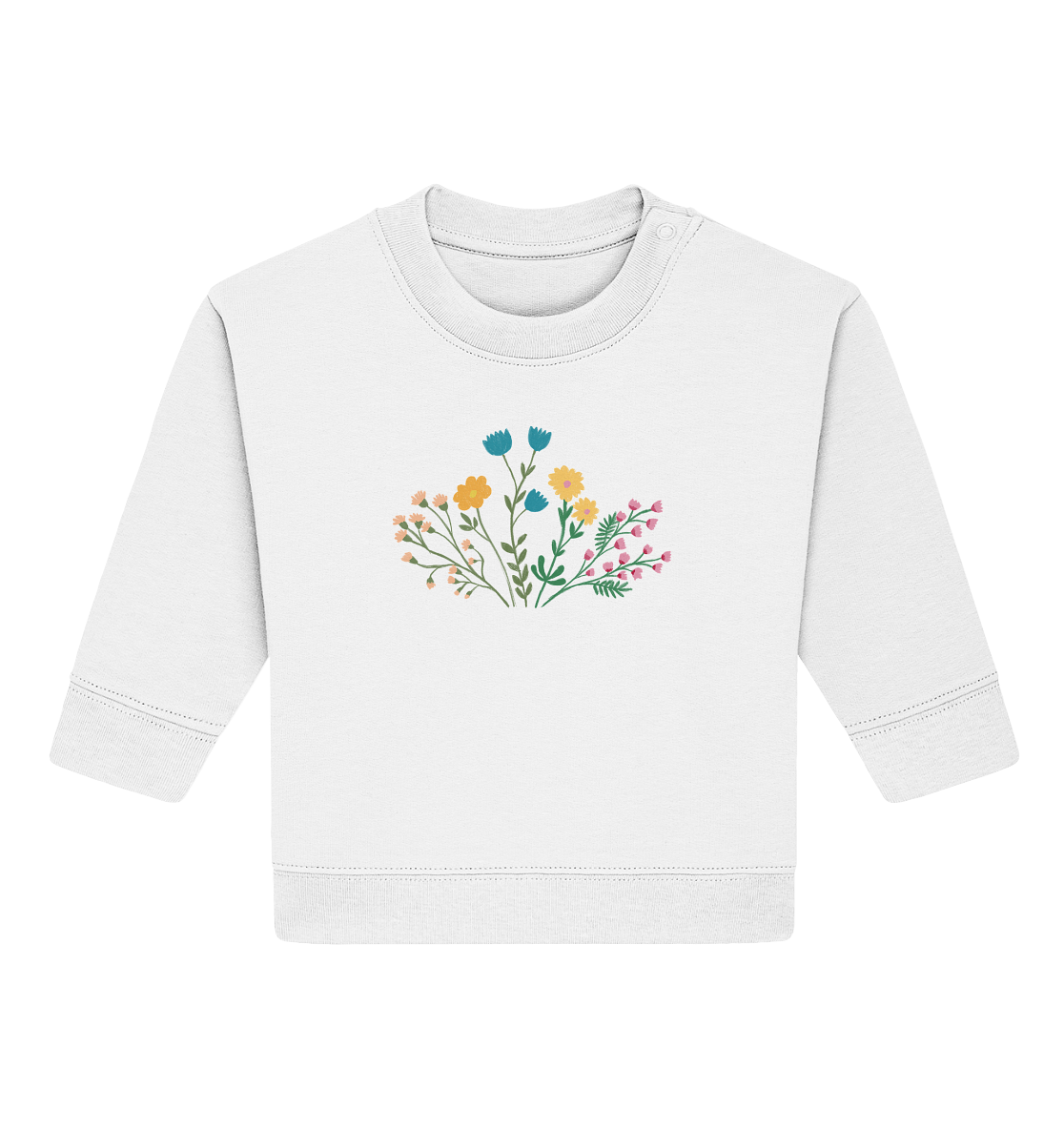 Blumenwiese - Baby Organic Sweatshirt