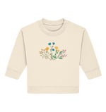 Lade das Bild in den Galerie-Viewer, Blumenwiese - Baby Organic Sweatshirt
