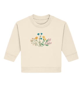 Blumenwiese - Baby Organic Sweatshirt