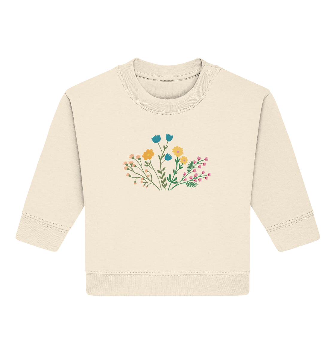 Baby Sweatshirt "Blumenwiese"