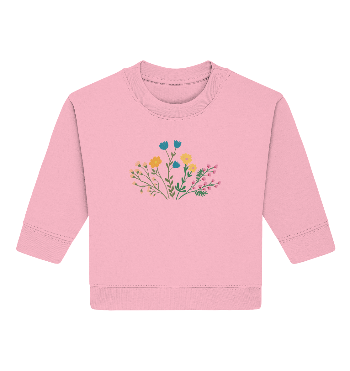 Blumenwiese - Baby Organic Sweatshirt