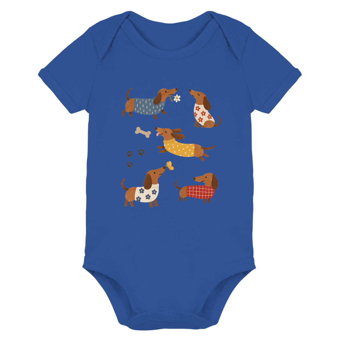 Dackelparty - Organic Baby Bodysuit