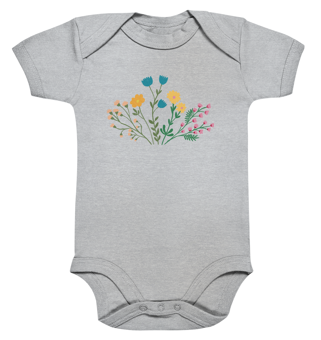 Blumenwiese - Organic Baby Bodysuite