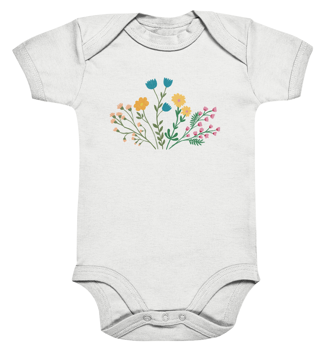 Blumenwiese - Organic Baby Bodysuite