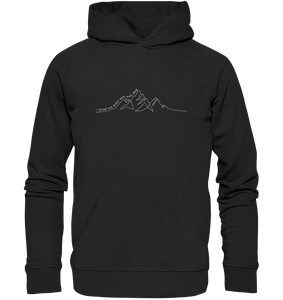 Hoodie "Aufe aufn Berg" (Dark)