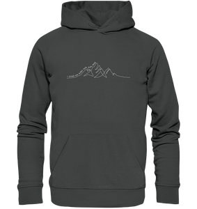 Hoodie "Aufe aufn Berg" (Dark)