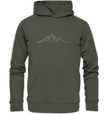 Hoodie "Aufe aufn Berg" (Dark)