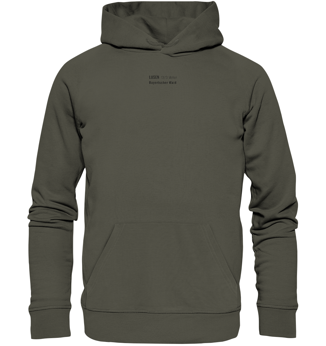 Hoodie "Topografie Lusen"