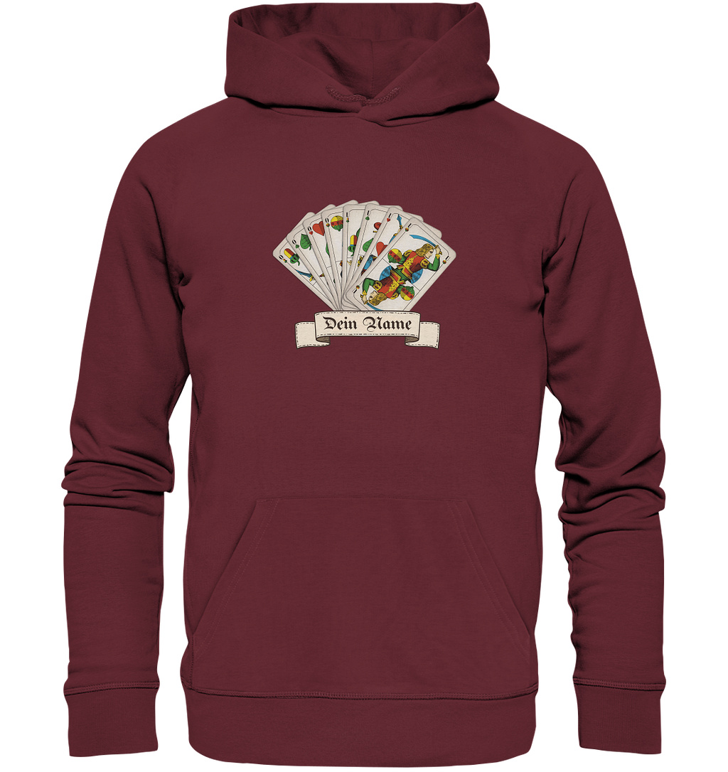 Hoodie "Schafkopf Spezial" personalisierbar