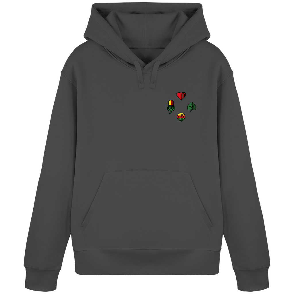 Hoodie "Alle Farben Pixel"