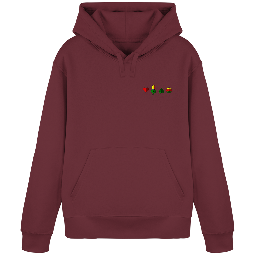 Hoodie "Alle Farben linear"