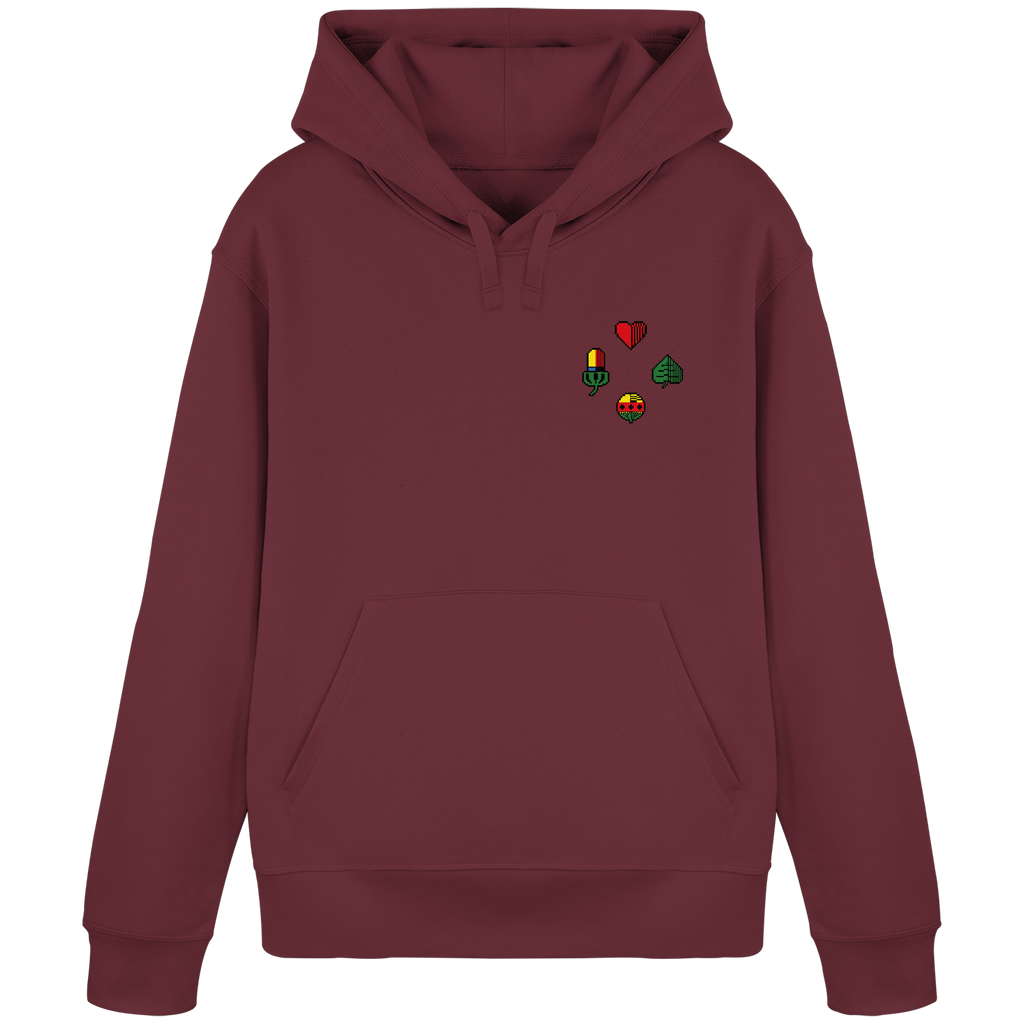 Hoodie "Alle Farben Pixel"