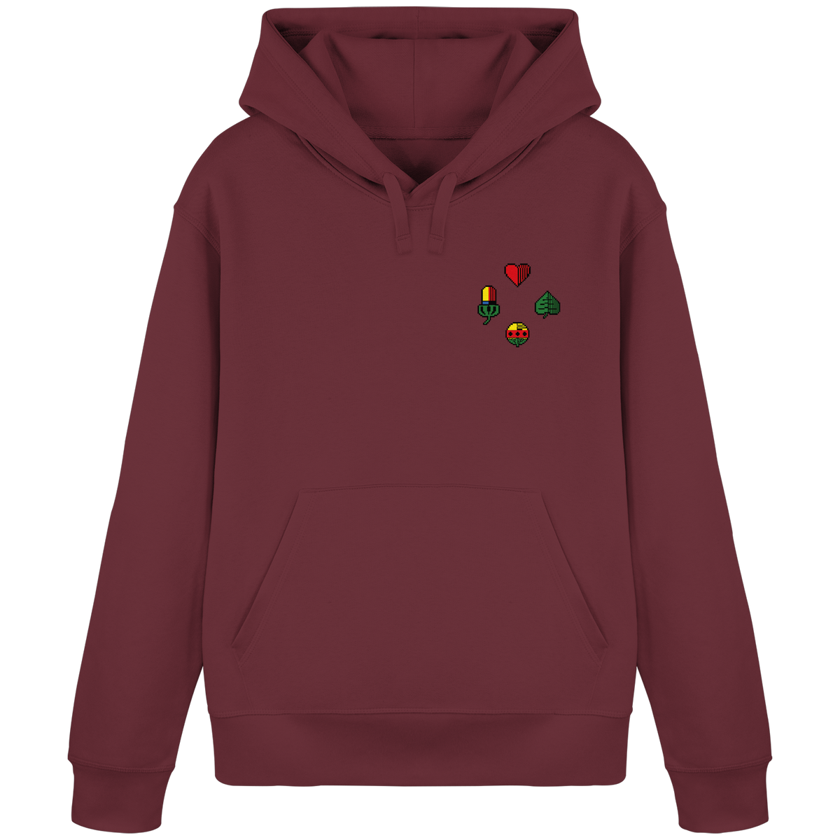 Hoodie "Alle Farben Pixel"