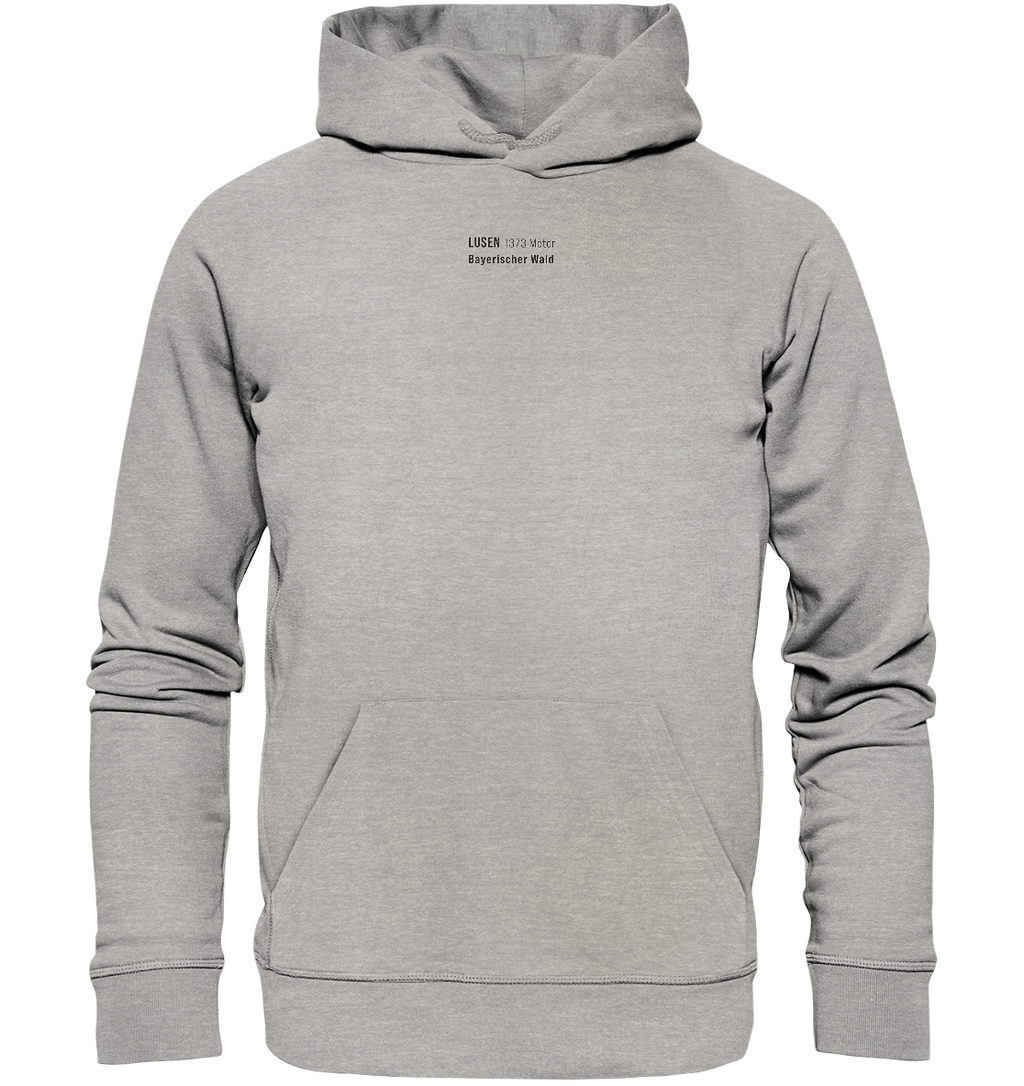 Hoodie "Topografie Lusen"