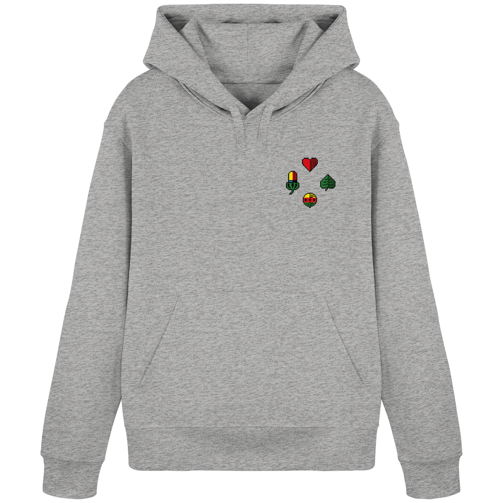 Hoodie "Alle Farben Pixel"