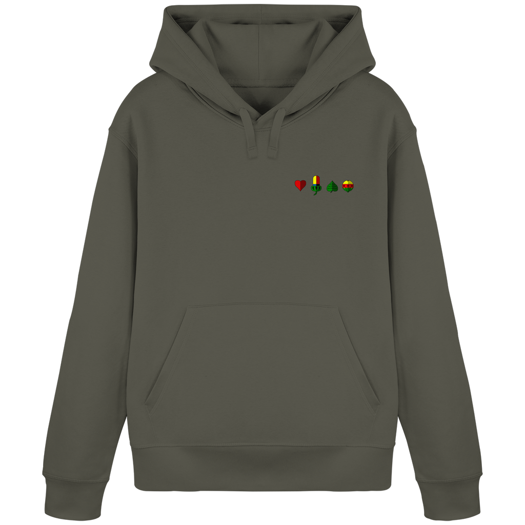 Hoodie "Alle Farben linear"