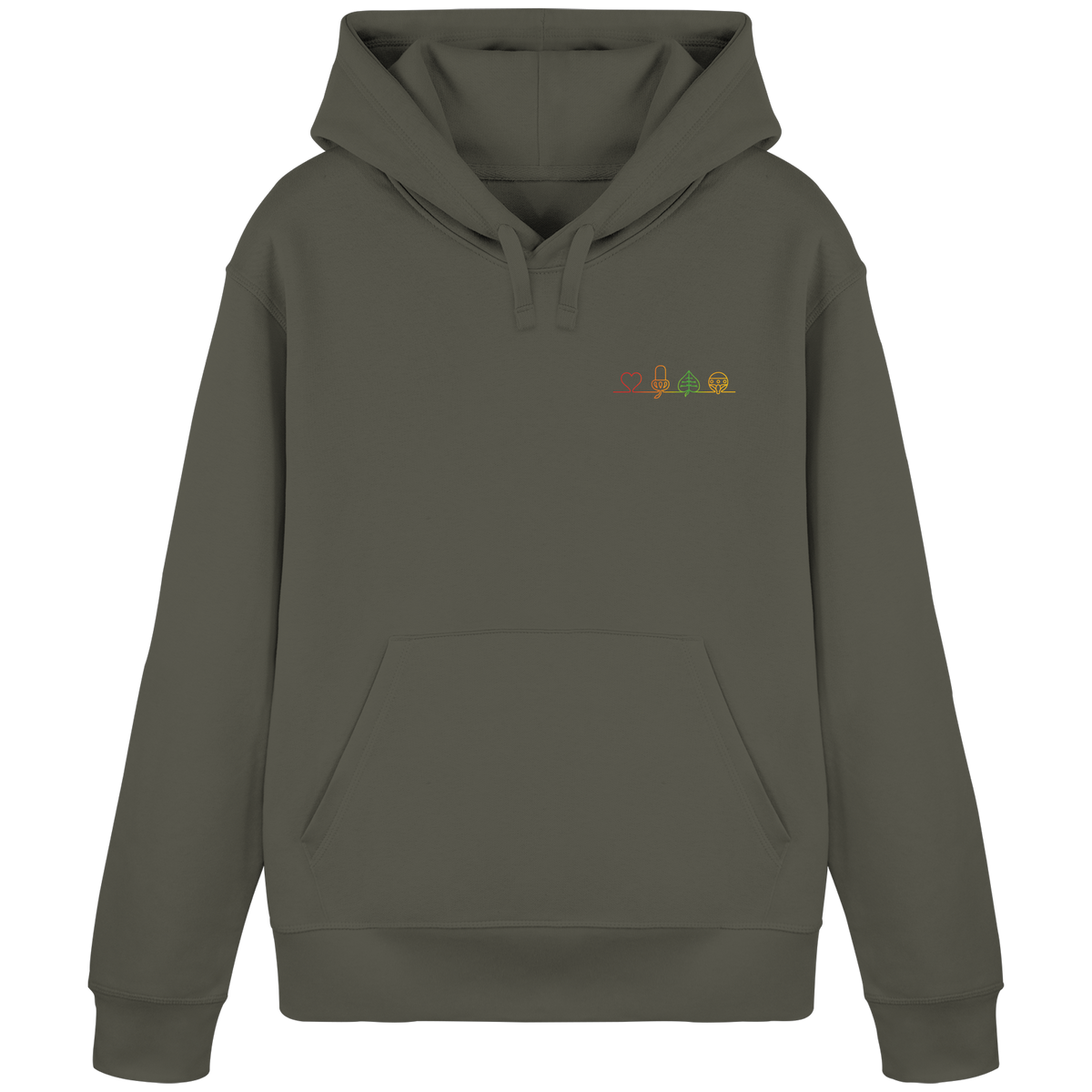 Hoodie "Alle Farben Verlauf"