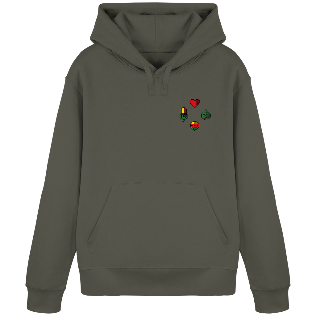 Hoodie "Alle Farben Pixel"